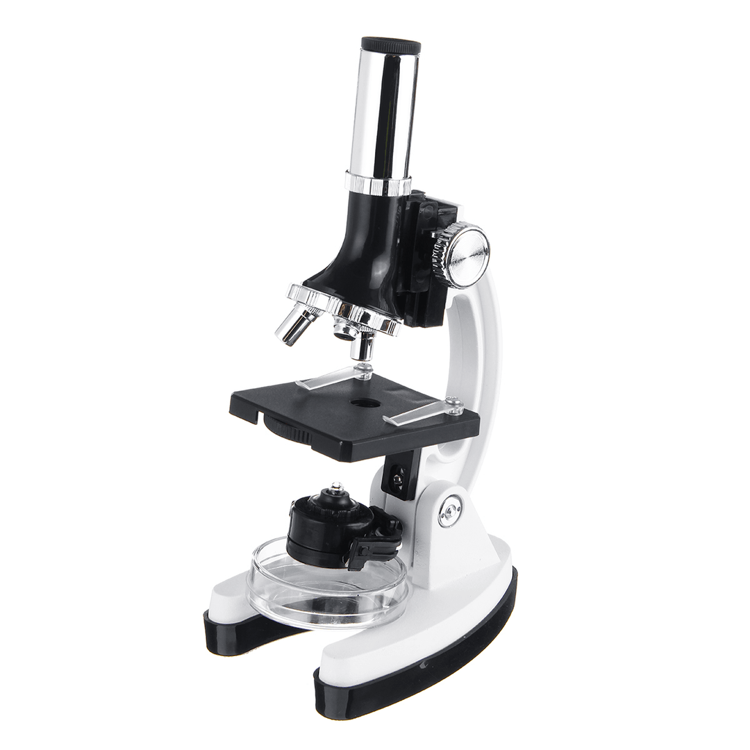 LED Science Microscope Kit for Children 1200X 1200 Scientific Instruments Toy Set for Early Education Accessory Kit - MRSLM