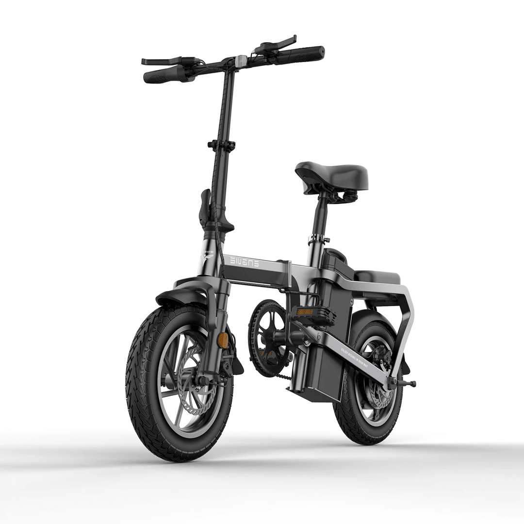 [US DIRECT] ENGWE X5 10Ah 48V 240W 14In Chainless Folding Electric Bike with Removable Battery 30Km/H Top Speed E Bike - MRSLM