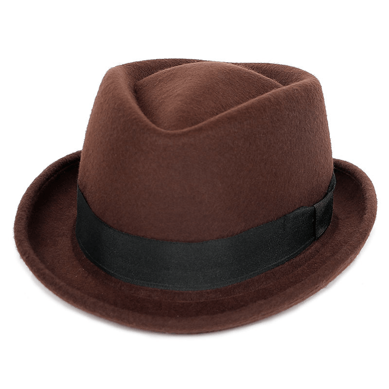 Men'S Panama Jazz Hat in Autumn and Winter - MRSLM