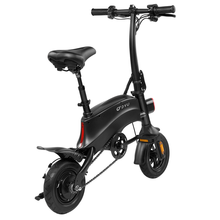 DYU S2 350W 10Ah 36V 10In Folding Moped Bicycle 25Km/H Top Speed 40Km Max Mileage Electric Bike City E Bike - MRSLM