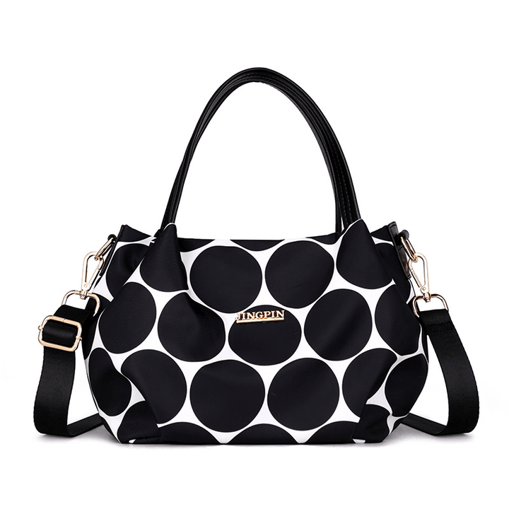 Women Fashion Flower Handbag Printed Crossbody Bag - MRSLM