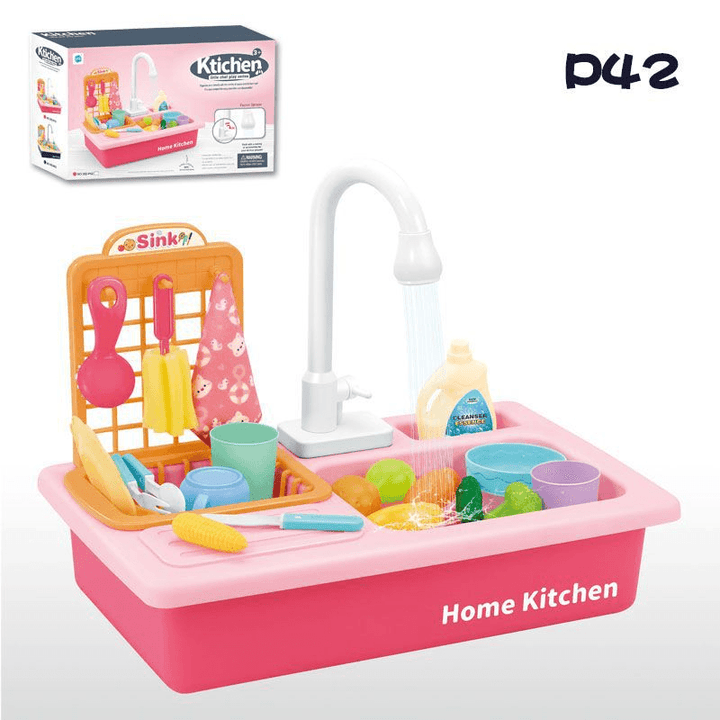 Children'S Simulation Dishwasher Playing with Water Toys - MRSLM