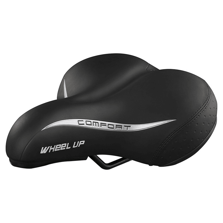 WHEEL up MTB Bike Seat Cushion Breathable Comfort Soft Bike Saddle Gel Leather Pad - MRSLM