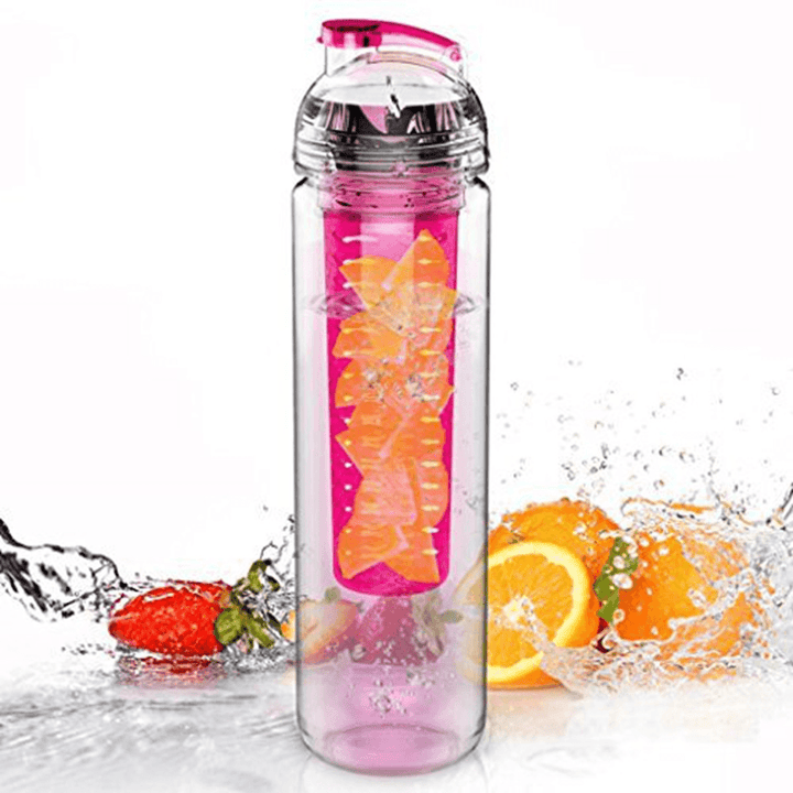 CAMTOA 800ML Plastic Water Cups Large Capacity Fruit Juice Cups Outdoor Portable Sport Cup - MRSLM