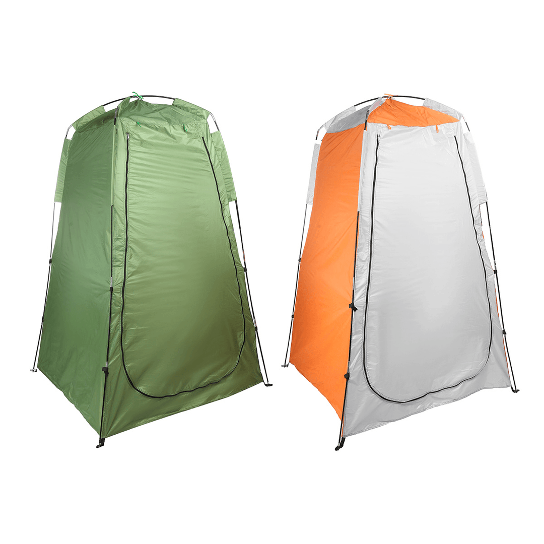 Outdoor Portable Privacy Shower Toilet Tent Camping Tent Camping Dress Changing Tent Uv-Proof Dressing Tent - MRSLM