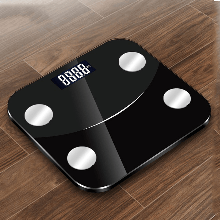 180KG Measurement Range Bluetooth Weight Scale with Smart APP LED Digital Display Bathroom Body Weight Scale - MRSLM