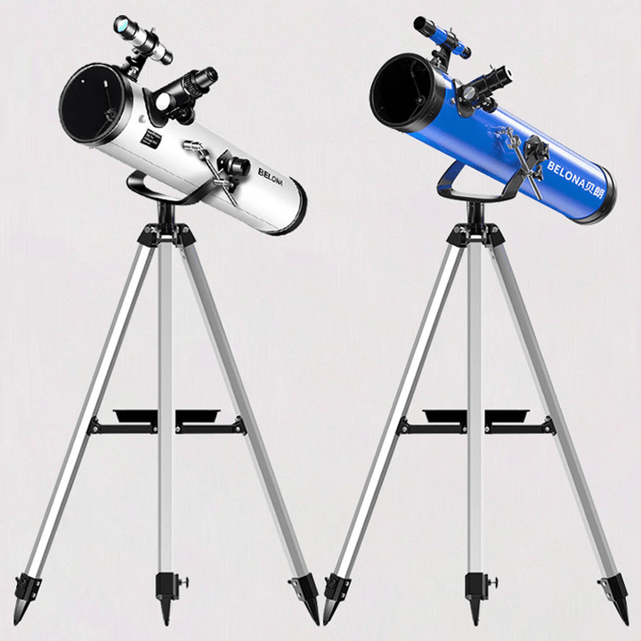 BELONA 35X-875X Professional Zoom Astronomical Telescope Adult Outdoor HD Night Vision Refractive Deep Space Moon Watching High Definition Monocular - MRSLM