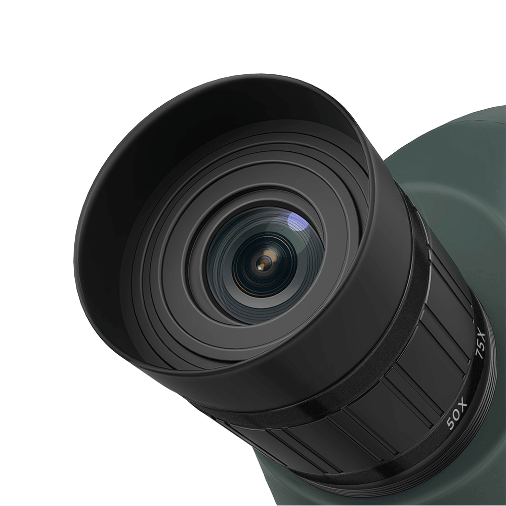 LUXUN 25-75X70 Zoom Monocular HD BAK4 Optic Bird Watching Spotting Telescope +Tripod+Phone Holder - MRSLM