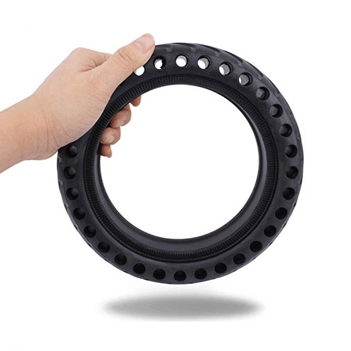 BIKIGHT 21Cm Solid Rubber Rear Tire for M365 Electric Scooter/Electric Scooter Pro Skate Damping Solid Tyres Hollow Non-Pneumatic Tires - MRSLM