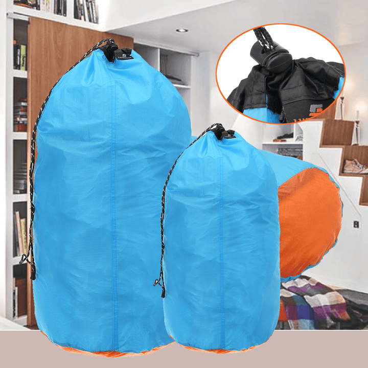 Waterproof Laundry Shoes Storage Bag Outdoot Camping Traveling Drawstring Bag-S/M/L/Xl/2Xl - MRSLM