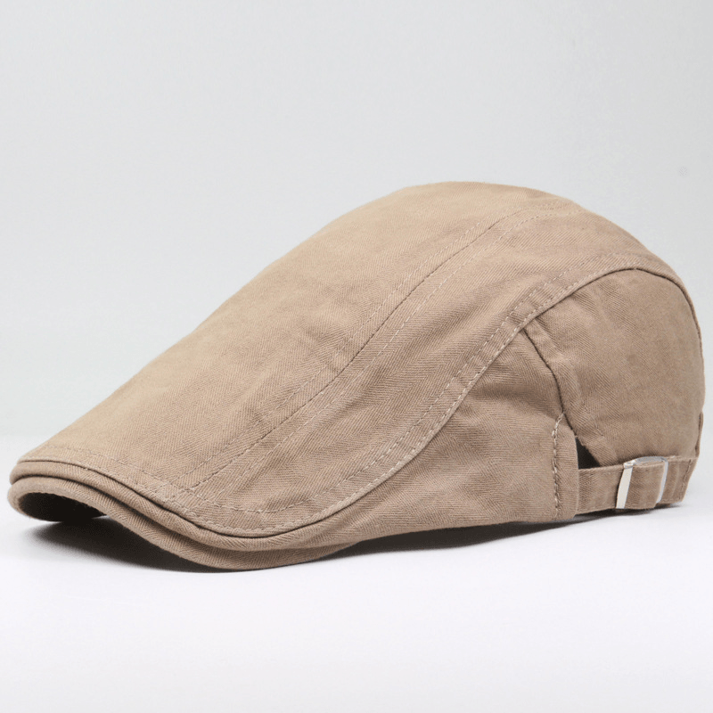 Classic Light Board Solid Color Cotton Hat Sunshade - MRSLM