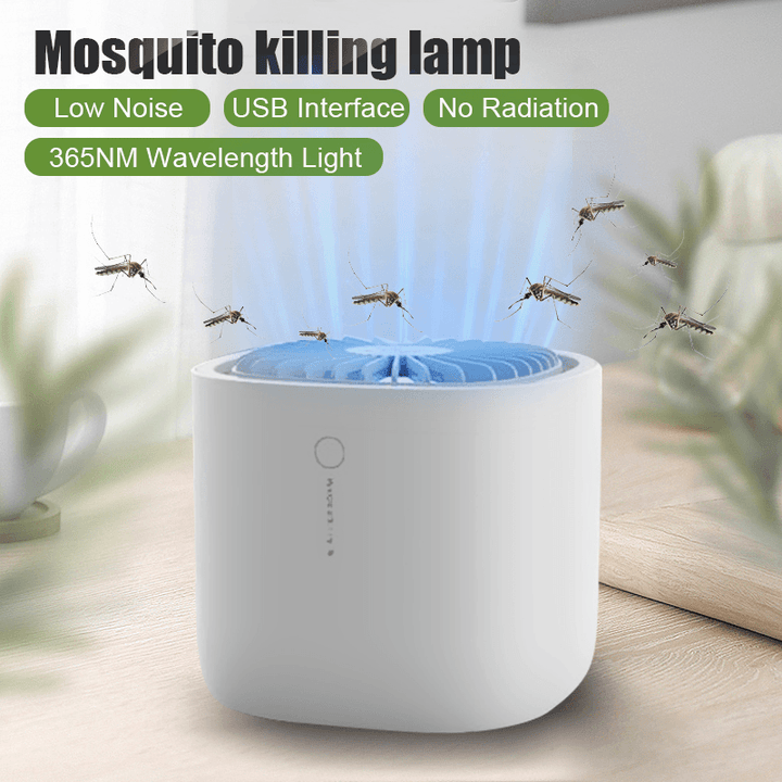 Electric Fly Bug Zapper Mosquito Insect Killer LED Trap Pest Control USB Lamp - MRSLM