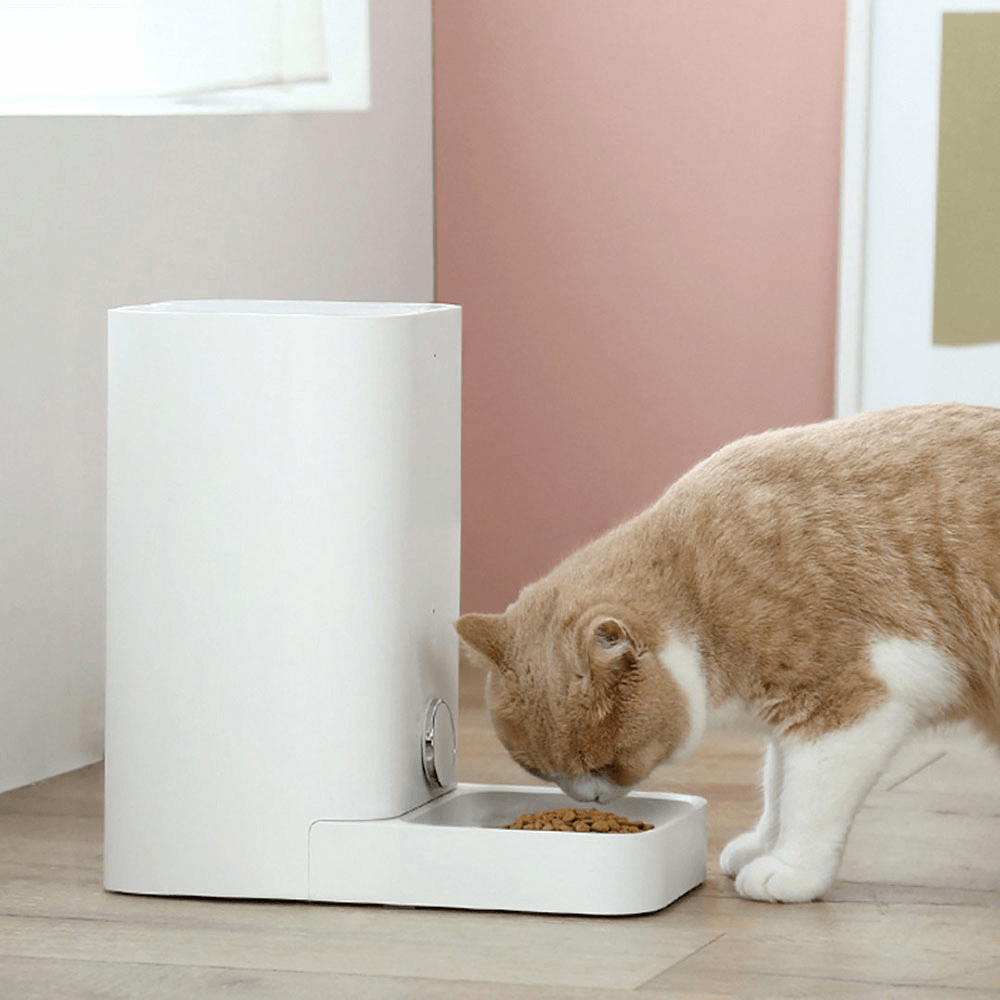 PETKIT Smart Dog Cat Feeder from Xiaomi Youpin Cat Food Feeder Infrared Sensor Mobile Phone Control Pet Product - MRSLM