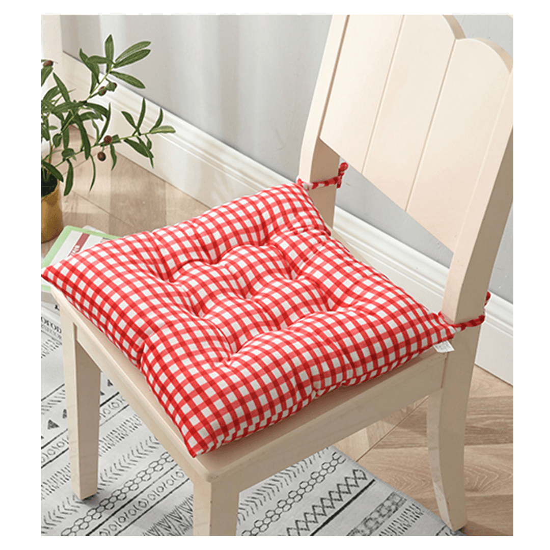 40*40Cm Polyester Chair Cushion Square Soft Padded Pad Home Office Decor Dining - MRSLM