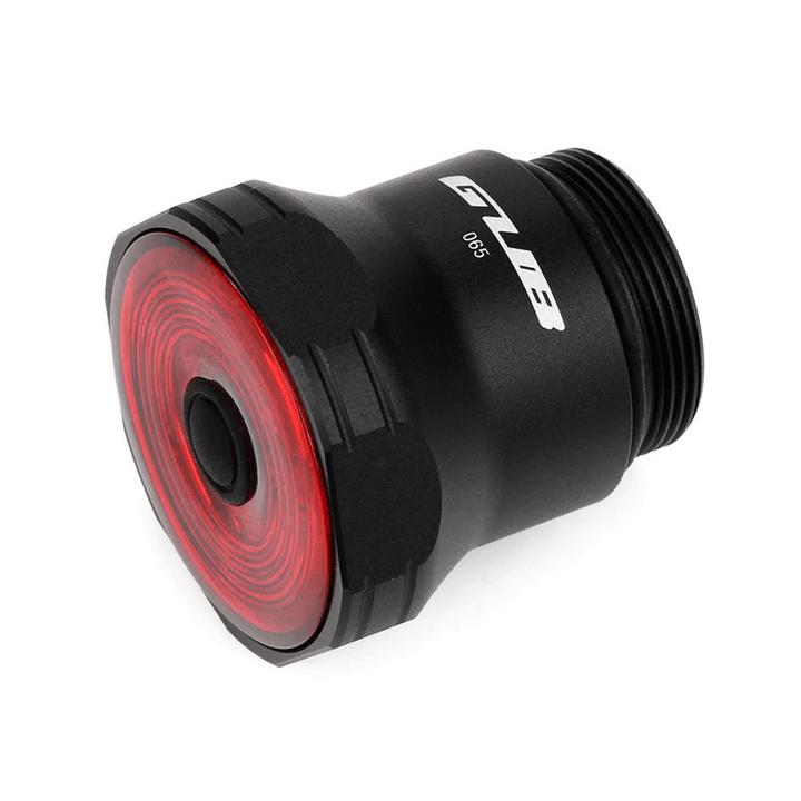 GUB 065 6-Modes USB Rechargeable Bike Light Auto Start/Stop Brake Sensing IPX6 Waterproof LED Bicycle Taillight - MRSLM