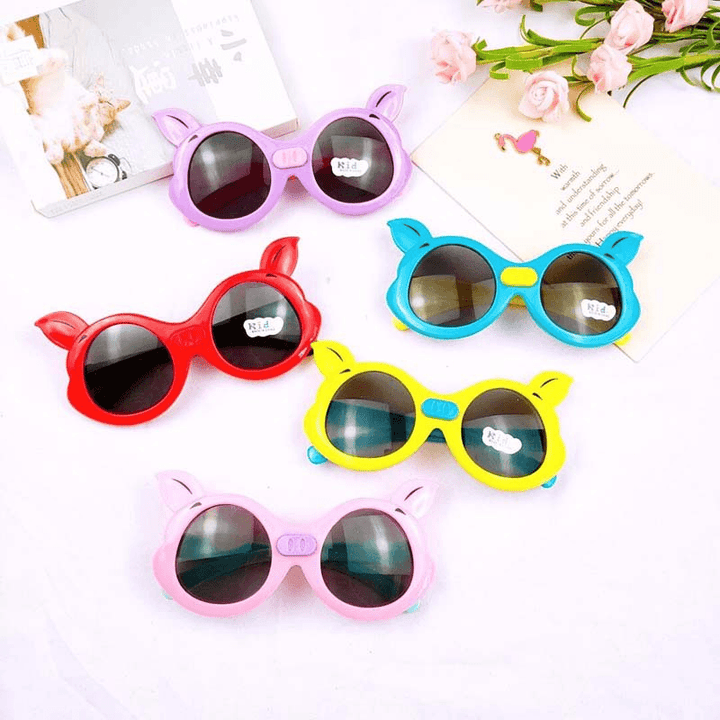 Children'S Cartoon Cute Anti-Ultraviolet Sunglasses Baby Toy Sunshade Sunglasses - MRSLM