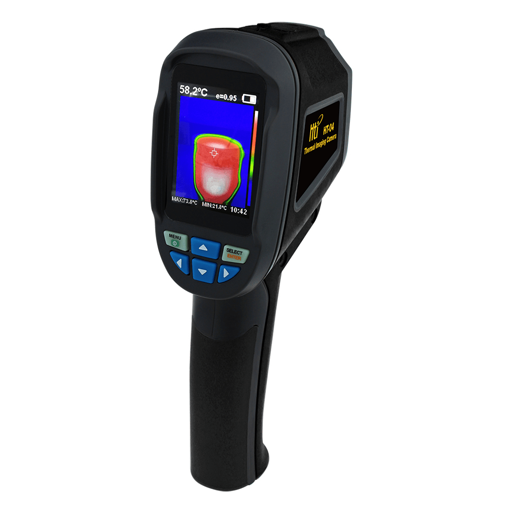 HT-03 80*60 Pixel Infrared Thermal Imager -20~300°C Industrial Thermal Imaging Camera 2.4'' TFT Handheld Thermometer - MRSLM