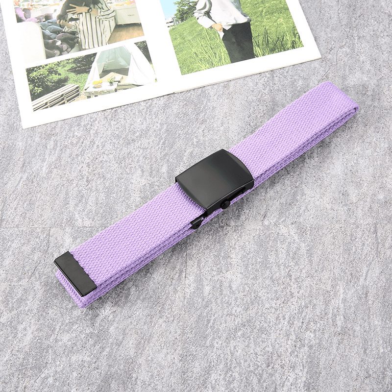 3.2 Ball Buckle Belt Braided Chemical Fiber Casual Belt - MRSLM