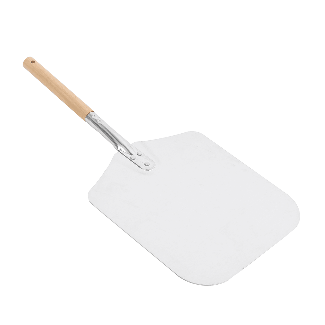 Aluminium Pizza Spatula Peel Shovel Cake Lifter Plate Holder BBQ Grill Oven Stove Baking Tool - MRSLM