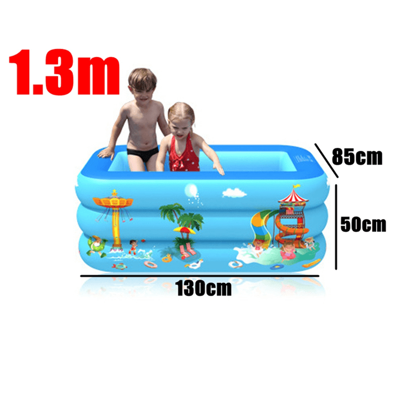 Inflatable Swimming Pool Family Swimming Pool Children Pool Outdoor Water Play Kids Toys - MRSLM