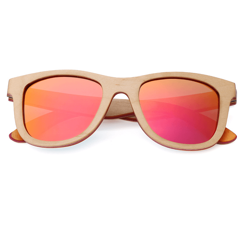 Men'S and Women'S Bamboo and Wood Sunglasses - MRSLM