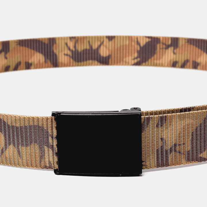 160Cm Nylon Waist Leisure Belts Zinc Alloy Tactical Belt - MRSLM