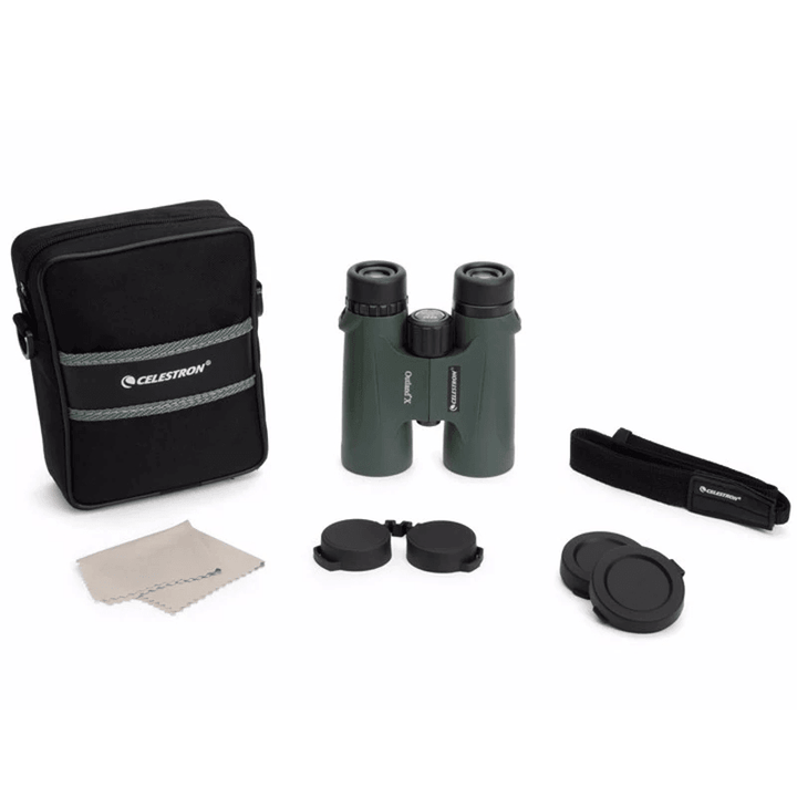 CELESTRON Outland X 10X42 Binocular Nitrogen-Filled Waterproof Anti-Fog Telescope Night Vision Portable Viewing Binoculars - MRSLM