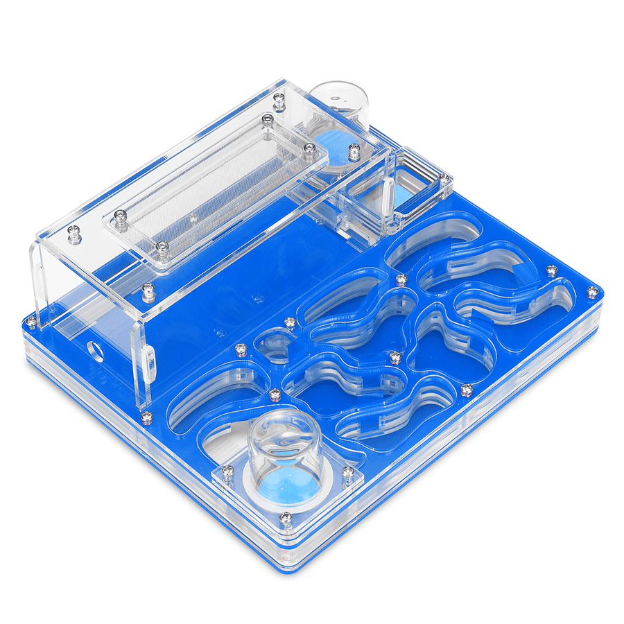 Acrylic Maze Ant Farm Works Workshop Live Habitat Feeding Nest Kids Educational Toys Gift - MRSLM