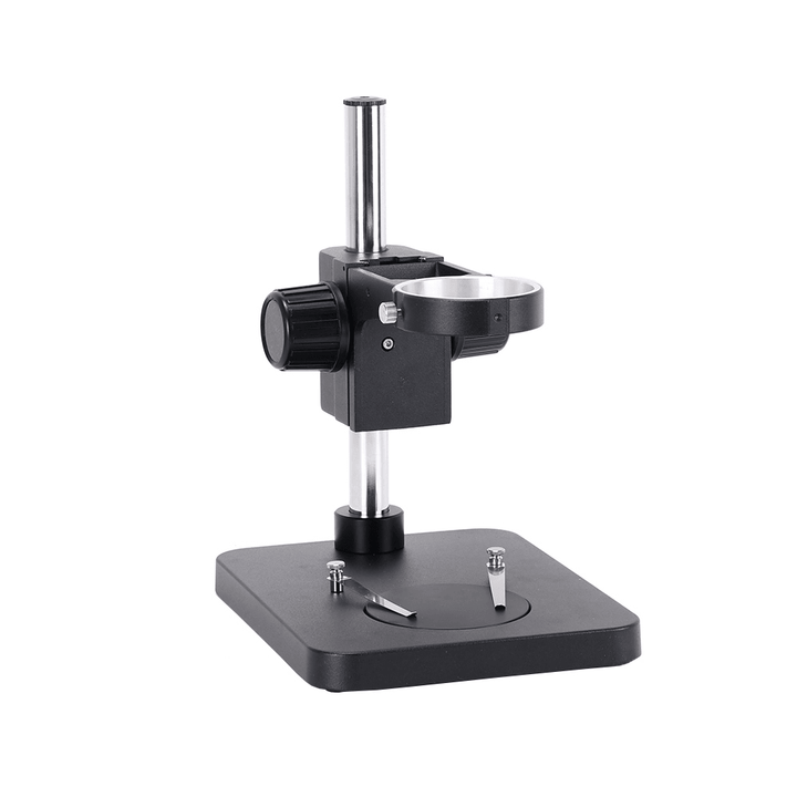 HAYEAR New Metal Table Stand Universal Stereo Microscope Bracket Stand Holder with 76Mm Adjustable Focus Bracket for LAB - MRSLM