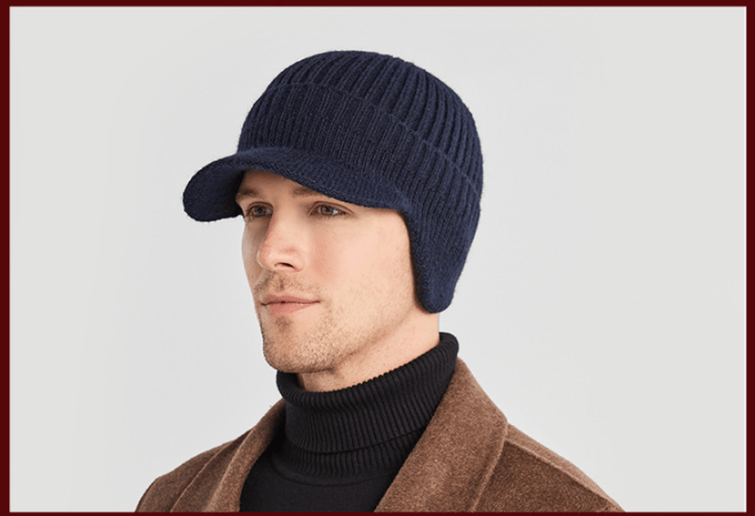 European and American Autumn and Winter Outdoor Warm Ear Protection Knitted Hat - MRSLM