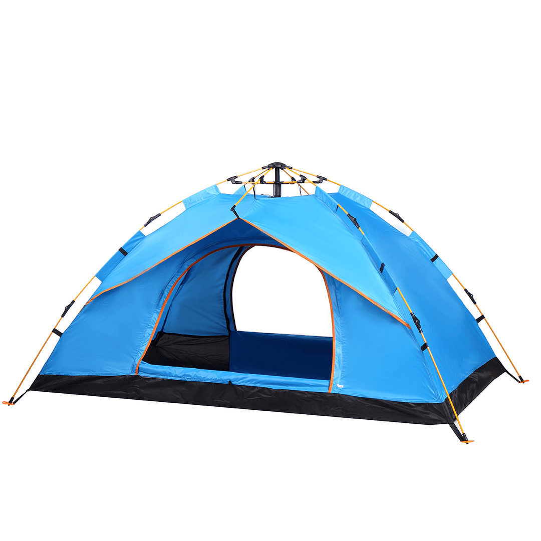 3-4 People Fully Automatic Camping Tent Water Resistant Folding Outdoors Hiking Travel - MRSLM