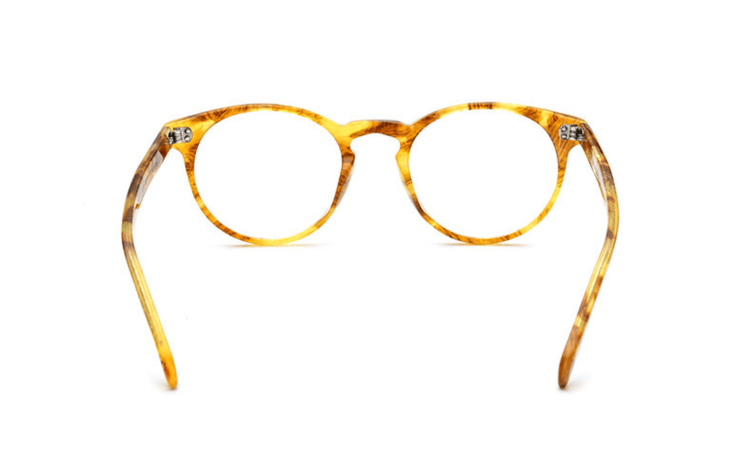 Fashion Acetate Women'S round Glasses Frame - MRSLM