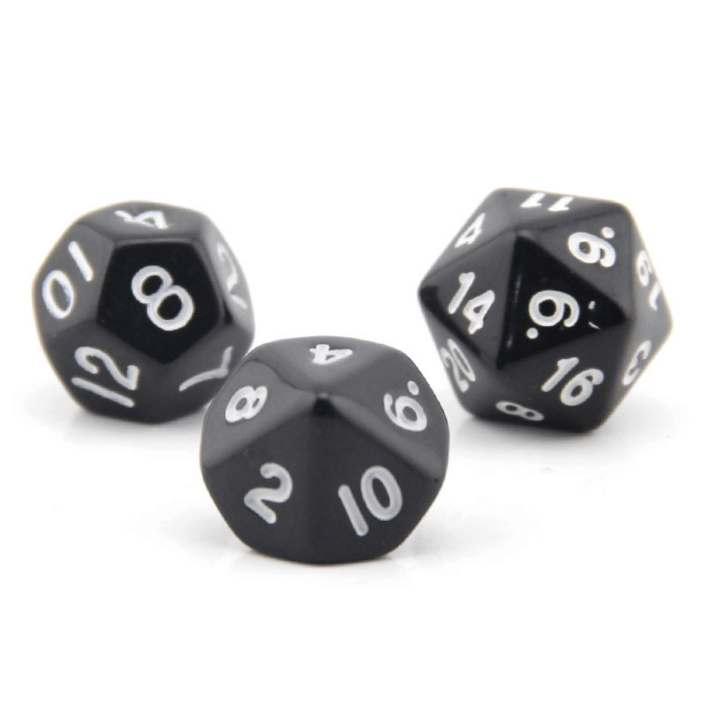 16-Sided Multi-Sided Dice Number Dice Toy Game Counting Dice - MRSLM