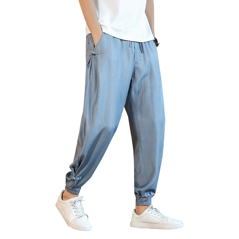 Chinese Style Men'S Casual Pants - MRSLM