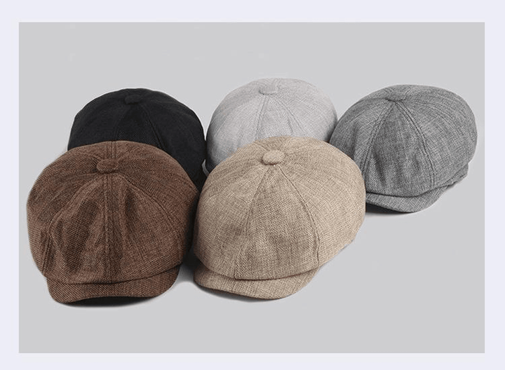 Thin, Breathable, Imitation Linen Cap - MRSLM