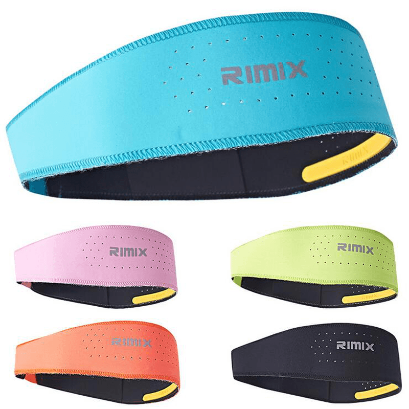 RIMIX Sport Sweat Headbrand Outdooors Fitness Breathable Hidroschesis Cooling Band - MRSLM