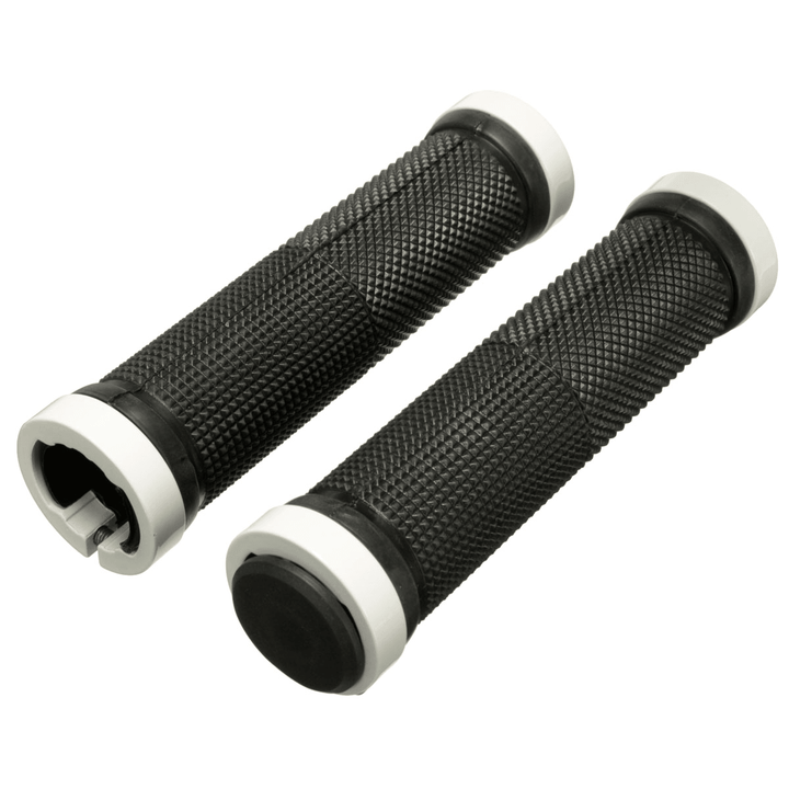 1 Pair Bike Handlebar Grips Anti-Slip MTB Bicycle Handlebar Cover Double Lock Bike Accessories - MRSLM