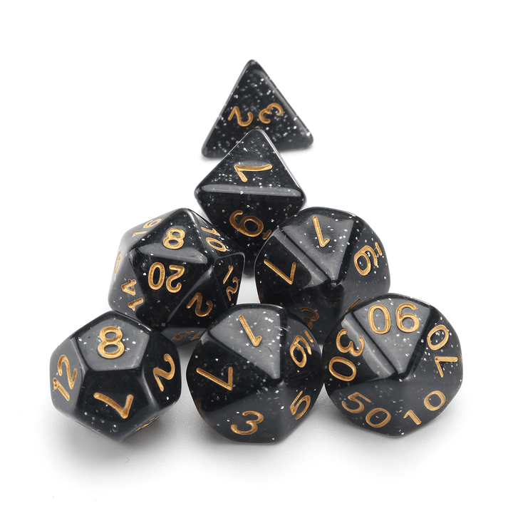 140Pcs/280Pcs Polyhedral Dices for Dungeons & Dragons Desktop Games with Storage Bags - MRSLM