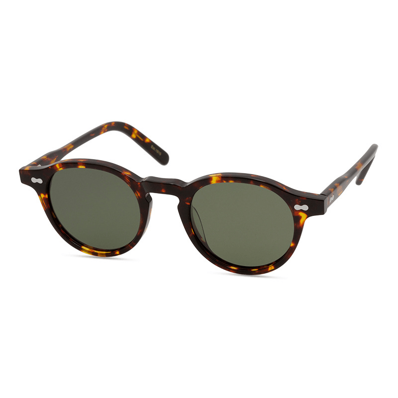 Men'S Retro Literary and Artistic Rivet Sunglasses - MRSLM