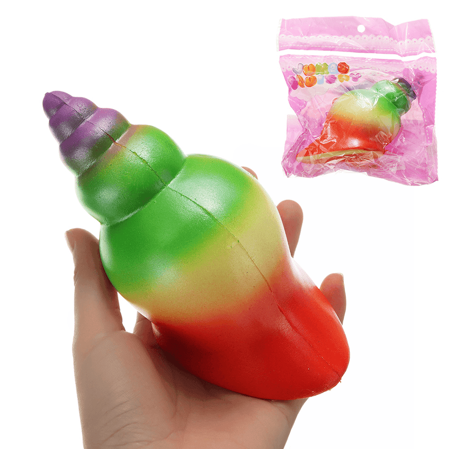 Conch Squishy 15*7*7CM Slow Rising with Packaging Collection Gift Soft Toy - MRSLM