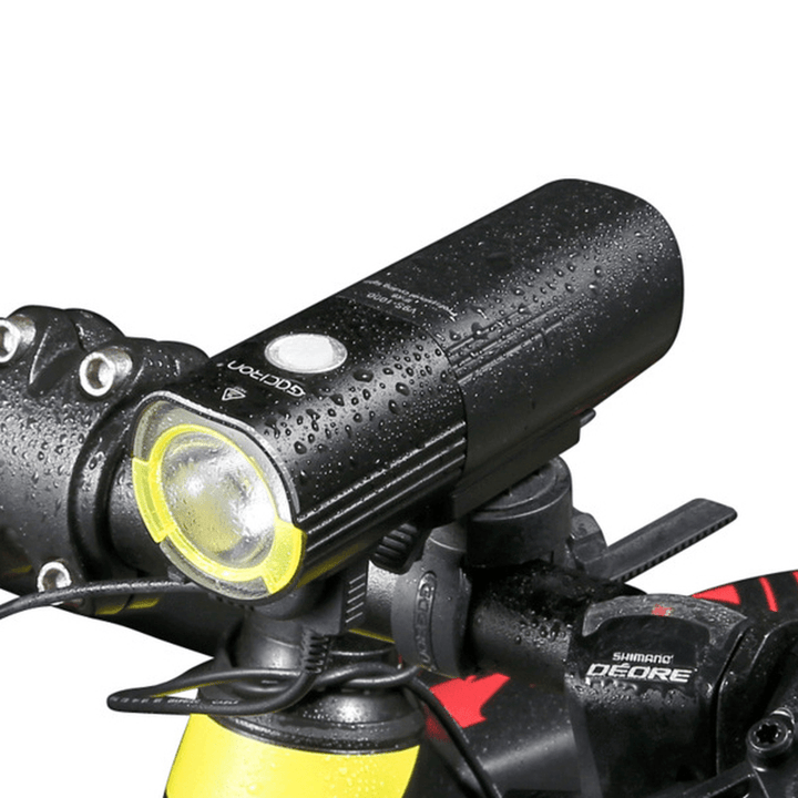 GACIRON 1000 LM Bicycle Light Front Handlebar Light 4500Mah IPX6 Waterproof LED Bike Light USB Rechargeable Power Bank Flashlight 6 Modes - MRSLM