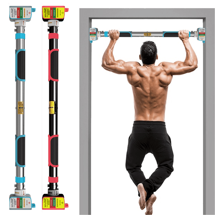 400Kg Doorway Pull up Bar Adult Wall Horizontal Bar Body Training Fitness Exercise Tools - MRSLM