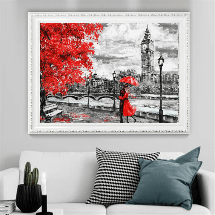 Unframed London Big Ben Lover Canvas Paintings Print Home Wall Picture Home Decor - MRSLM