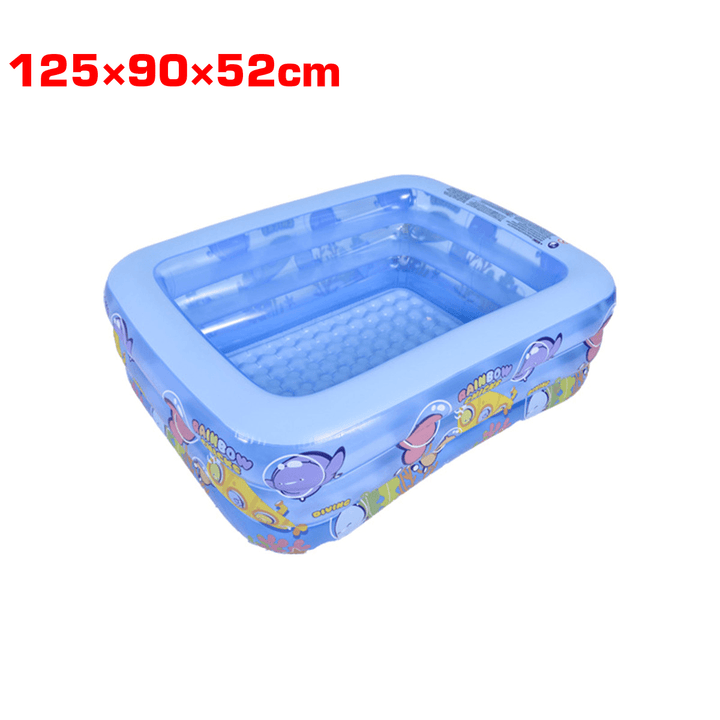 JILONG Inflatable Swimming Pool High Quality Outdoor Home Use Paddling Pool Kids Adults Large Size Inflatable Pool - MRSLM