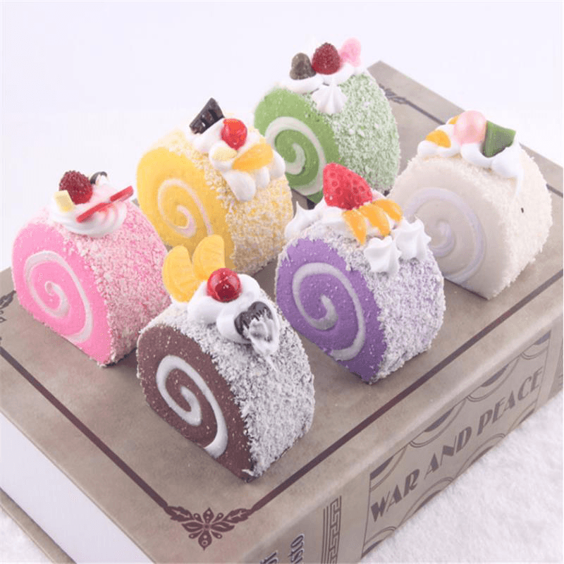 Sweet Squishy Simulation Cake Slow Rising Fun Toys Decoration - MRSLM