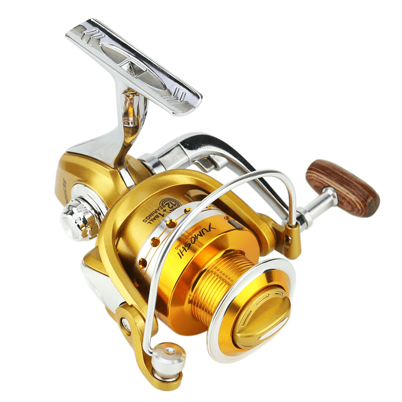 ZANLURE BE2000-5000 5.5:1 12+1BB Gapless Full Metal Spinning Reel Left/Right Hand Sea Fishing Reel - MRSLM