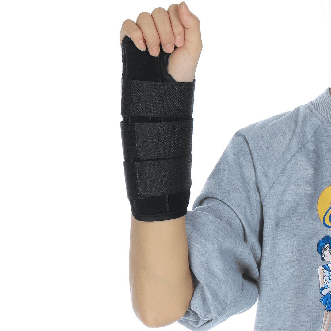 Right/Left Hand Wrist Brace for Carpal Tunnel Adjustable Wrist Support Brace with Splints Arm Compression Hand Wrist Support - MRSLM