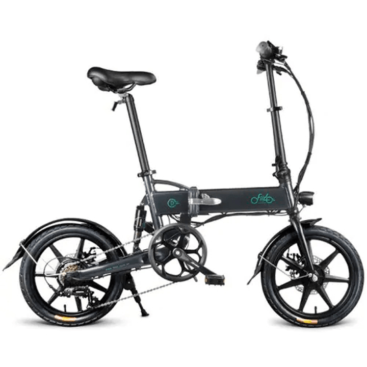 [US Direct] FIIDO D2S Shifting Version 36V 7.8Ah 250W 16 Inches Folding Moped Bicycle 25Km/H Max 50KM Mileage Electric Bike US Plug - MRSLM