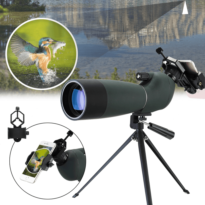 25-75X70 HD Waterproof BAK4 Optic Zoom Len Monocular Eyepiece Telescope - MRSLM