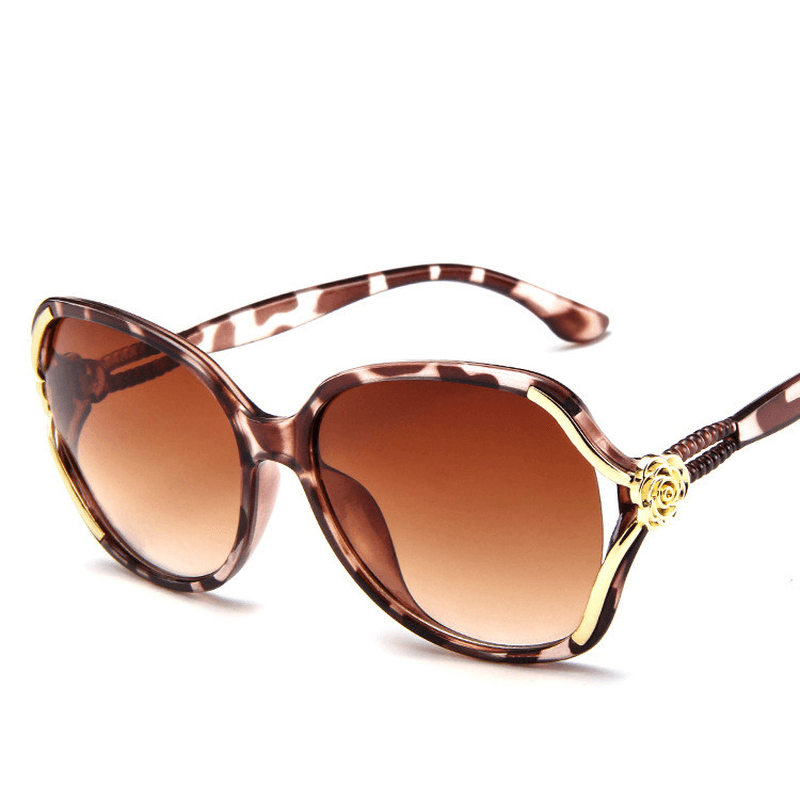 Ladies Sunglasses European and American Flower Sunglasses - MRSLM